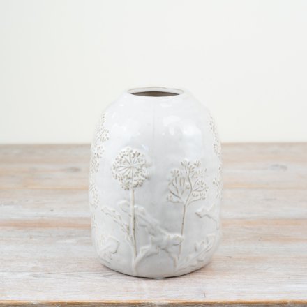 Embossed Vase