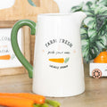 Farm Fresh Carrot flower Jug