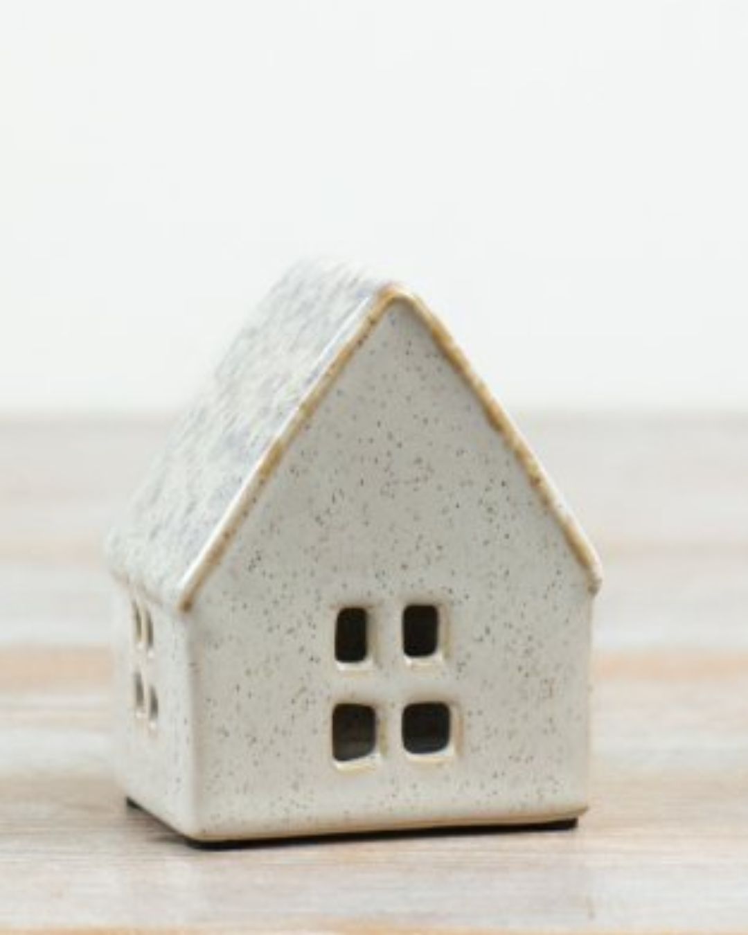 Ceramic House Tea Light Holders