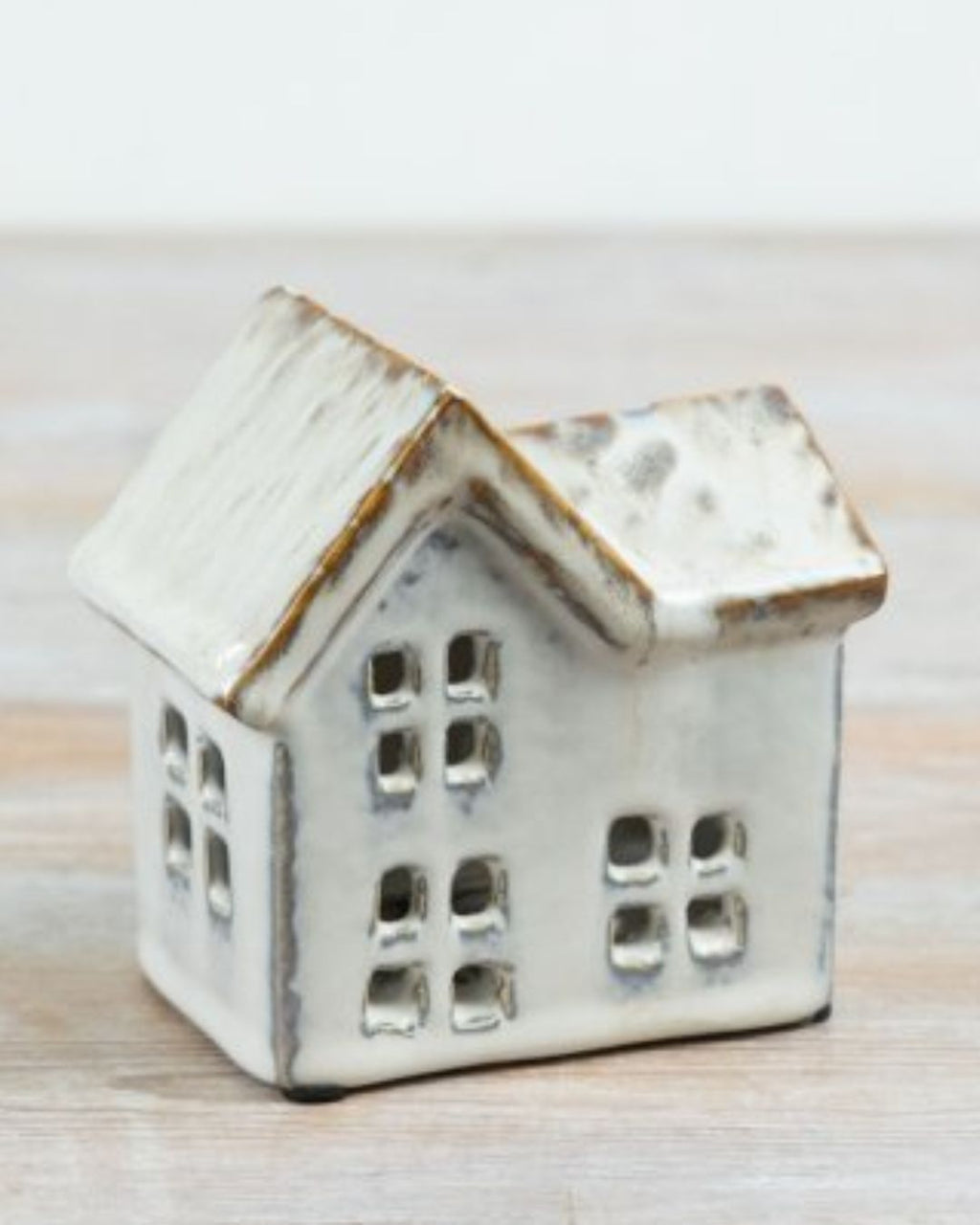 Ceramic House Tea Light Holders