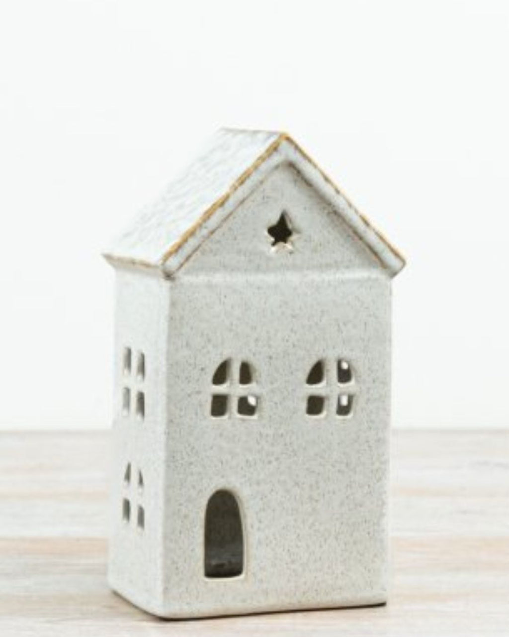 Ceramic House Tea Light Holders