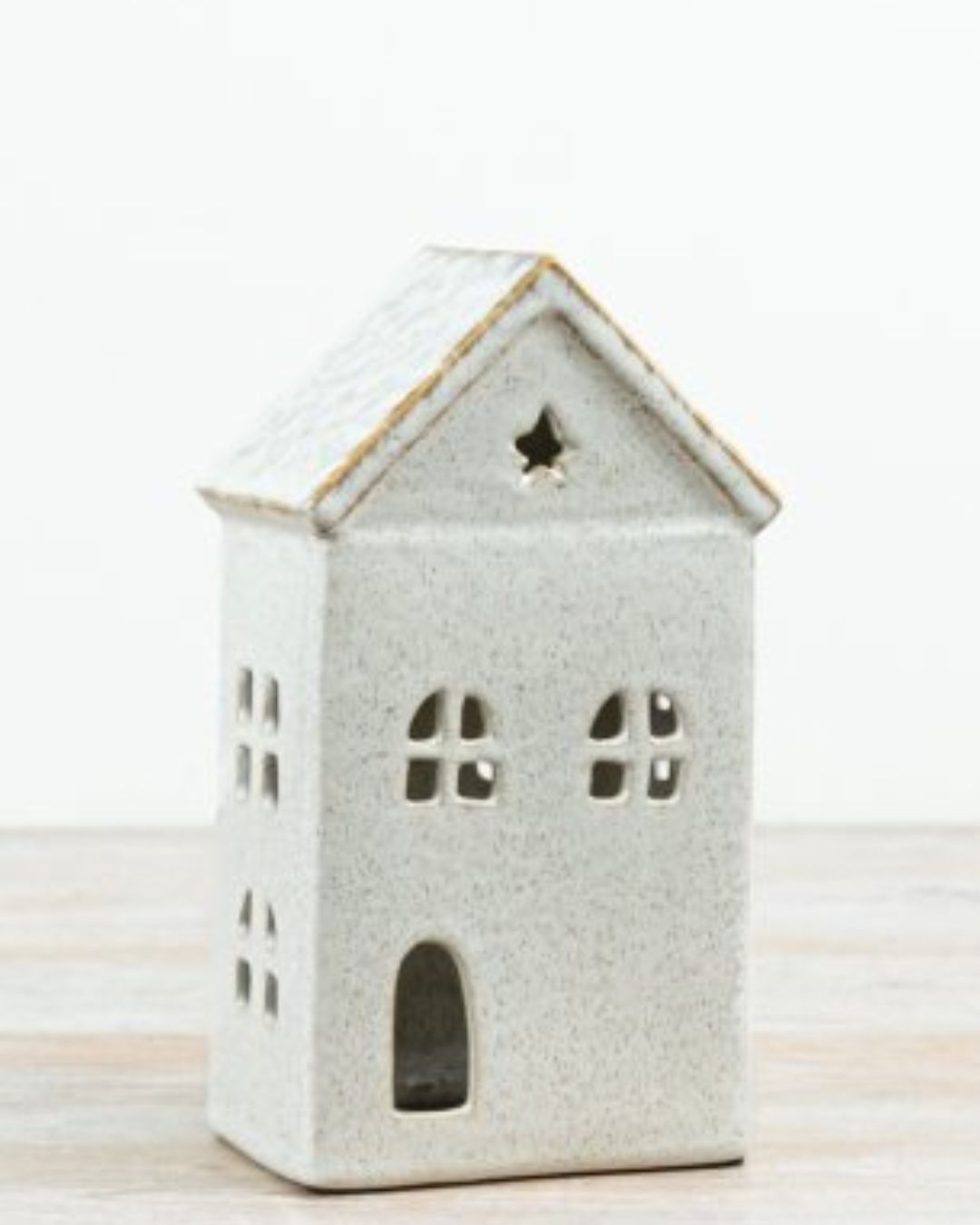 Ceramic House Tea Light Holders