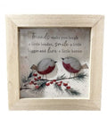 Framed Robin Plaque