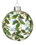 Glass Mistletoe Bauble