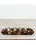 Pinecone and Cinnamon Tea Light Holder