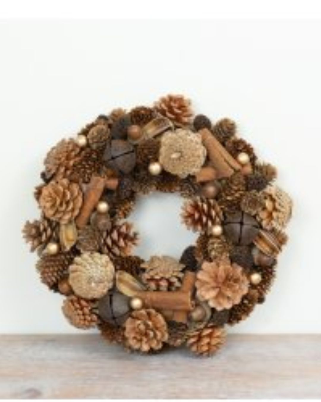 Pinecone and Cinnamon Wreath